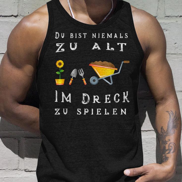 Du Bist Nie Zu Alt Im Dirck Zu Spiel Tank Top Geschenke für Ihn