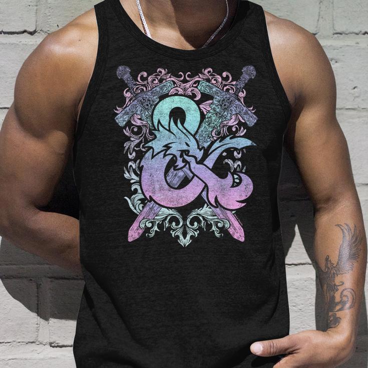 Dungeons & Dragons Ampersand Pastel Logo Tank Top Geschenke für Ihn