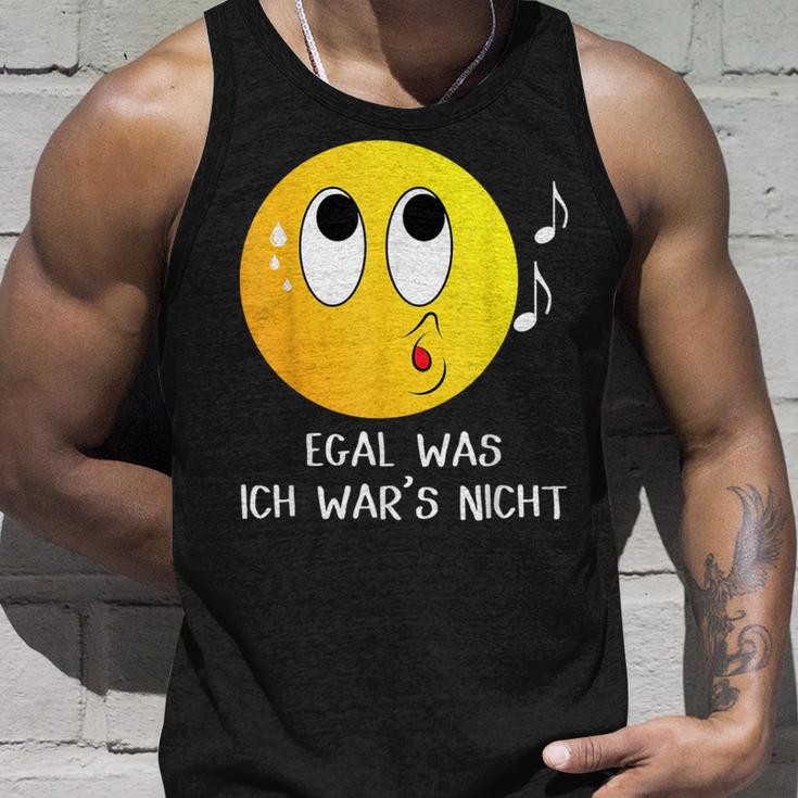 Egal Was Ich War's Nicht Witziger Lustiger Ich Nicht Spruch Tank Top Geschenke für Ihn