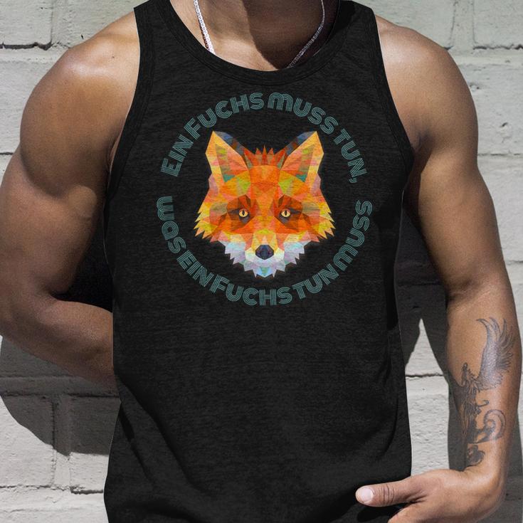 Ein Fuchs Muss Tun Was Ein Fuchs Tun Muss Tank Top Geschenke für Ihn