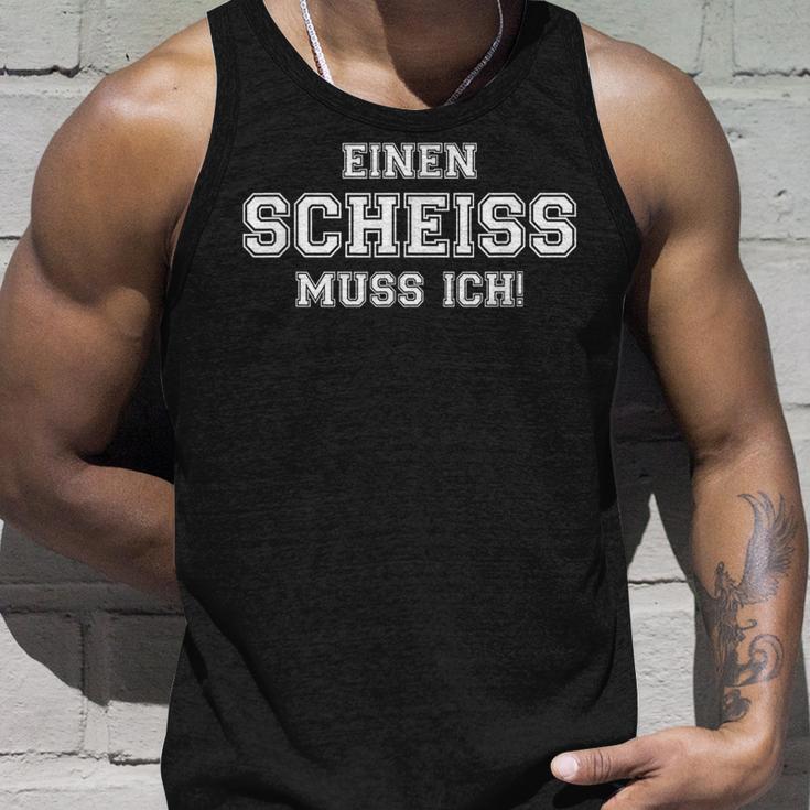 Ein Scheiss Muss Ich Muss Ich Sprücheom Hearzen Tank Top Geschenke für Ihn