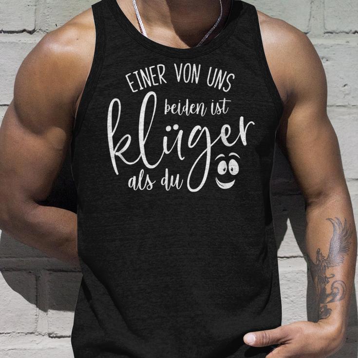 Eineron Uns Beiden Ist Klüger Als Du Klugscheißer Eineron Tank Top Geschenke für Ihn