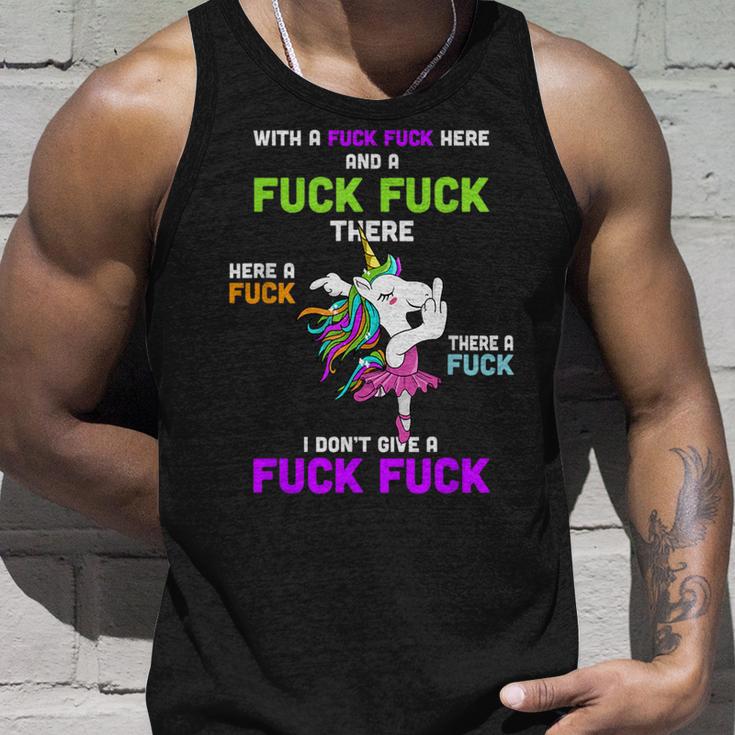 Einhorn Lustiger Witzger Frech Spruch Sprüche Tank Top Geschenke für Ihn