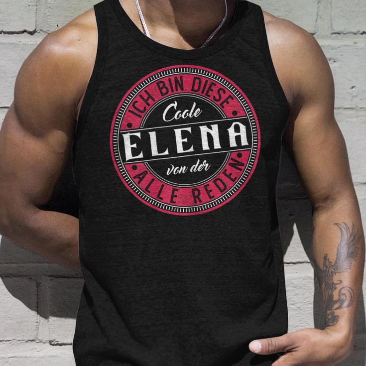 Elena Ich Bin Diese Coole Elena Tank Top Geschenke für Ihn