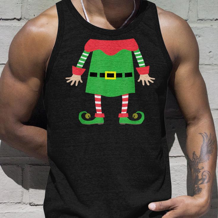 Elf Kostüm Wichtel Weihnachtself Lustige Weihnachten Tank Top Geschenke für Ihn