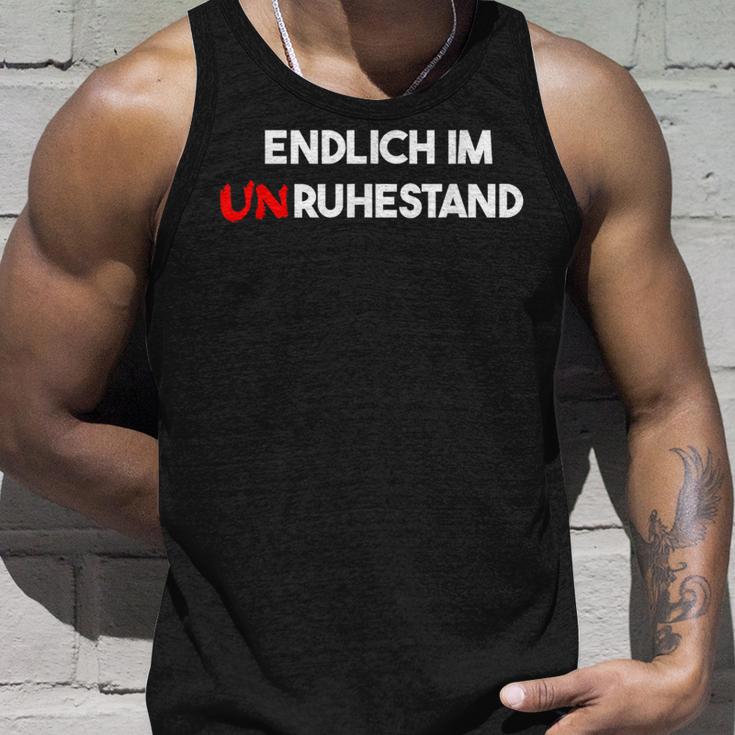 Endlich Im Unruhestand Senior Retiree Tank Top Geschenke für Ihn