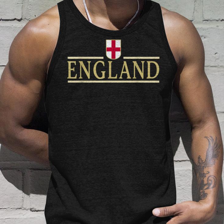 England Flag England Football Jersey Tank Top Geschenke für Ihn