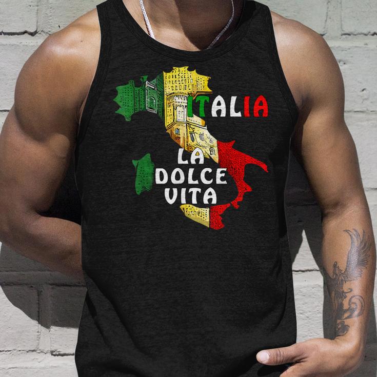 Entdecke Italien Liebe Für Essen Kultur Geschichte Italien Tank Top Geschenke für Ihn