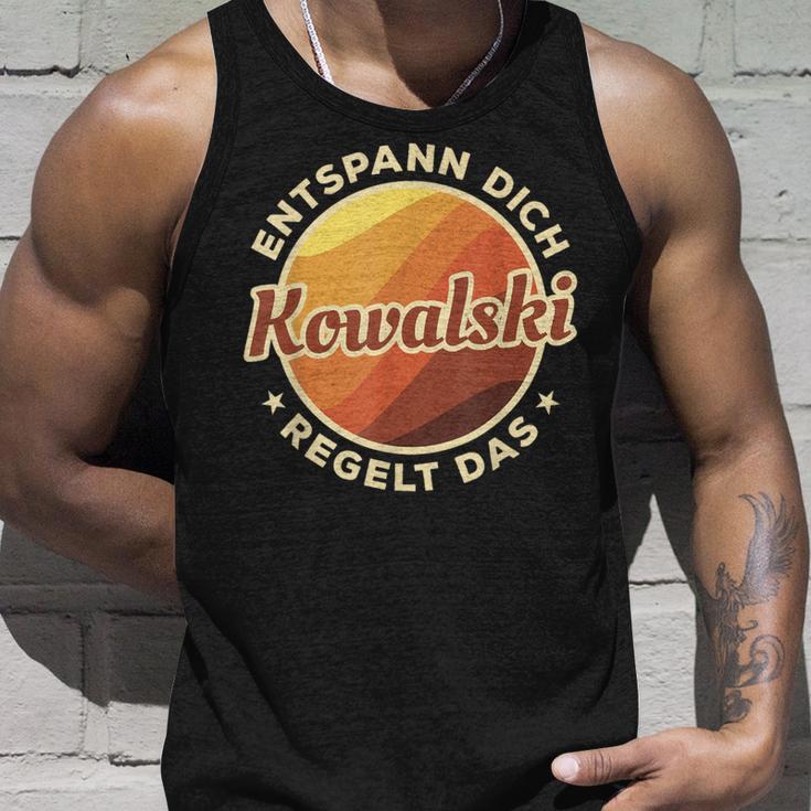 Entspann Dich Kowalski Regelt Das Tank Top Geschenke für Ihn