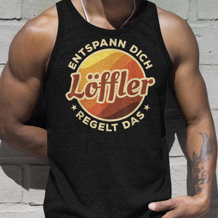 Entspann Dich Löffler Regelt Das Tank Top Geschenke für Ihn