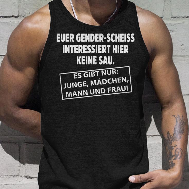 Euer Genderscheiss Interessiert Hier Keine Sau Tank Top Geschenke für Ihn