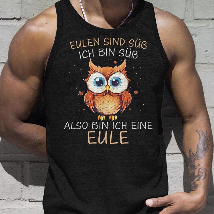 Eule Eulen Sind Süß Ich Bin Süß Also Bin Ich Eine Eule Tank Top Geschenke für Ihn