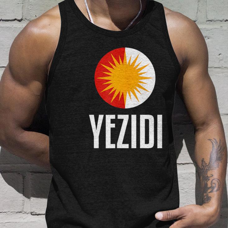 Ezidi Flag Yezidi Tank Top Geschenke für Ihn