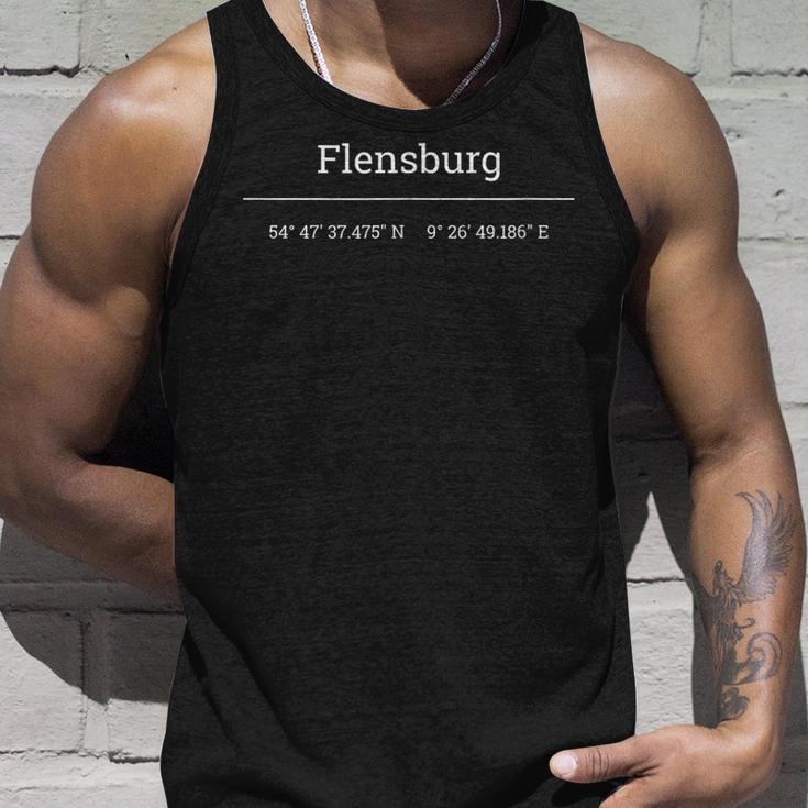 Flensburg Coordinate Tank Top Geschenke für Ihn