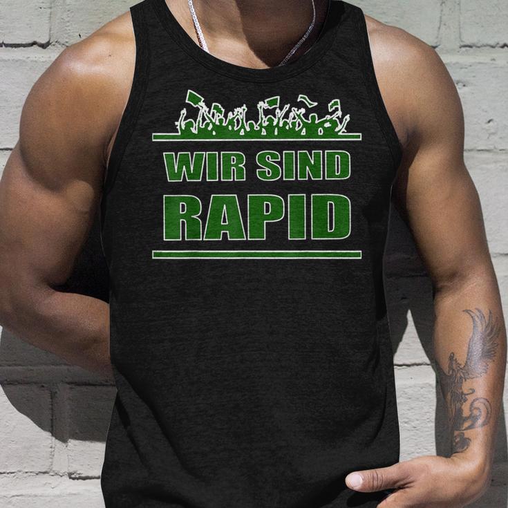 Footballienna Wir Sind Rapid Rapidler Tank Top Geschenke für Ihn