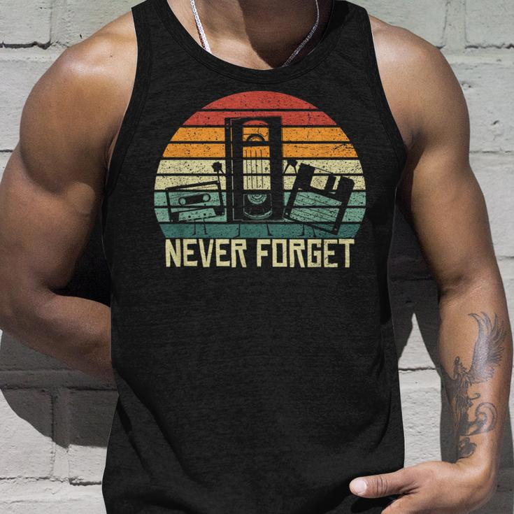 Never Forgetintage Cassette Tapehs Retro Tank Top Geschenke für Ihn