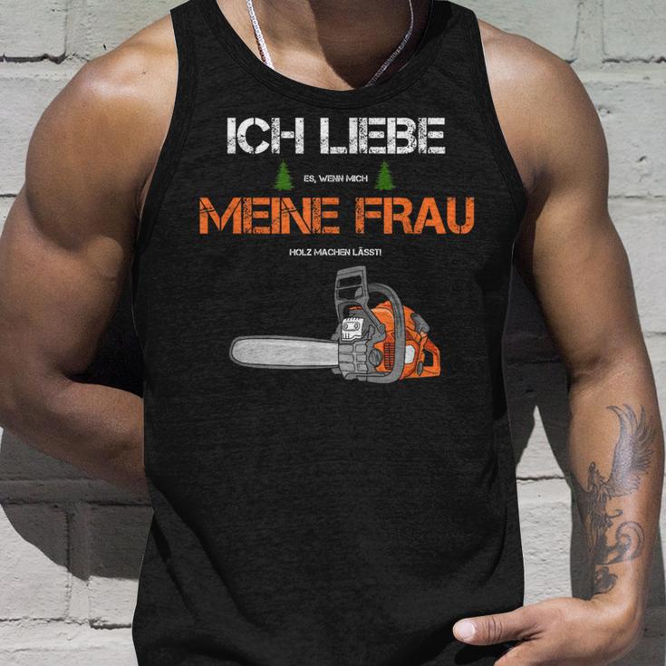 With Forstwirt Ich Liebe Meine Frau Tank Top Geschenke für Ihn