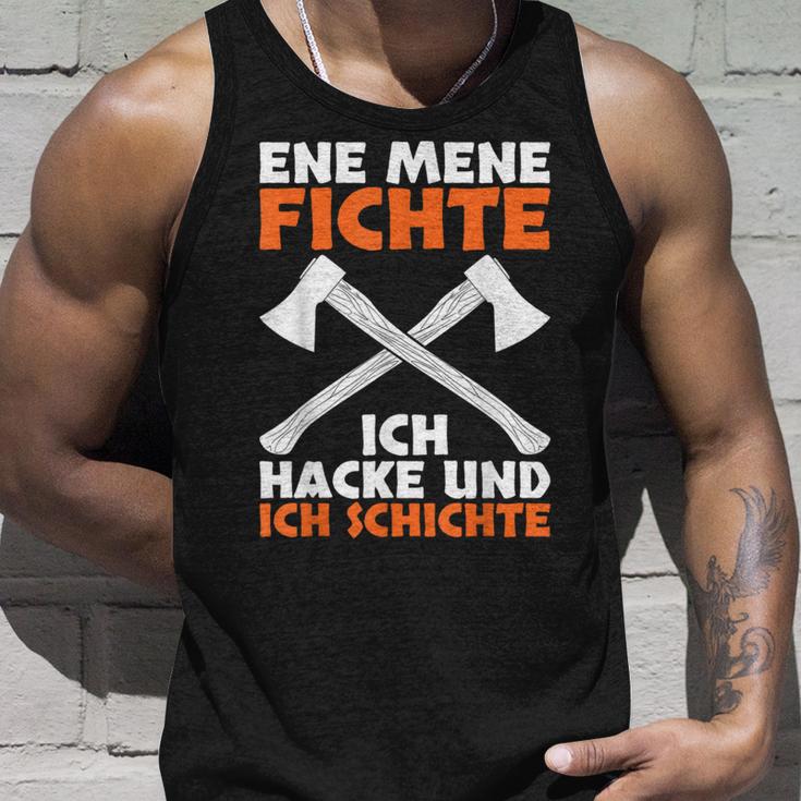 Forstwirt Holz Machen Lumberjack Sayings Tank Top Geschenke für Ihn