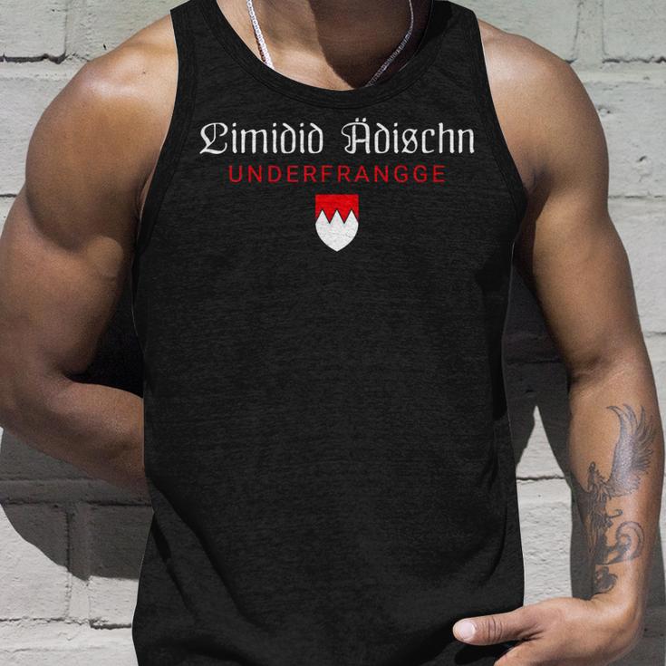 Franken Coat Of Arms French Dialect Underfranke Tank Top Geschenke für Ihn