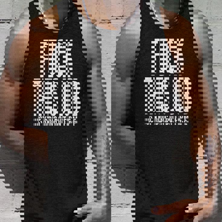 Fuck This Job Shirt Work Office Hating Employee Tees Tank
