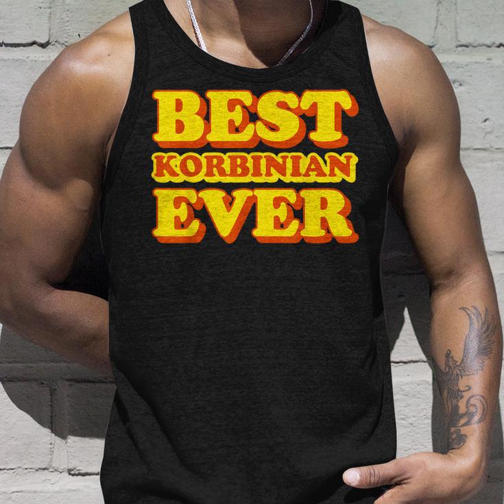 Bester Korbinier Aller Zeit Tank Top Geschenke für Ihn