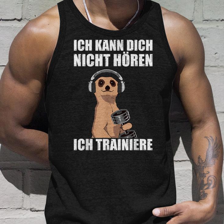 Bodybuilding Ich Kann Dich Nicht Hören Ich Tank Top Geschenke für Ihn