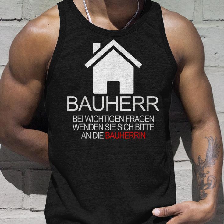 Builder Saying For Topping Out Festival Tank Top Geschenke für Ihn