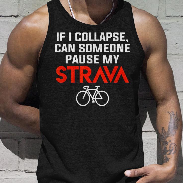 Cycling Break My Strava Tank Top Geschenke für Ihn