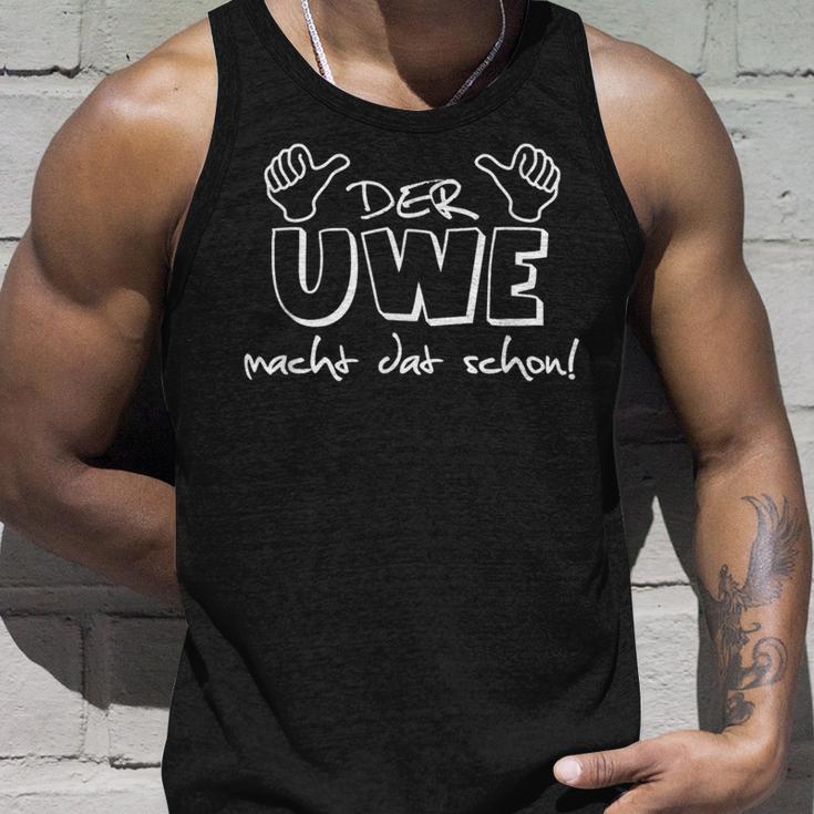 Der Uwe Macht Dat Schonorname Im Ruhrpott Tank Top Geschenke für Ihn