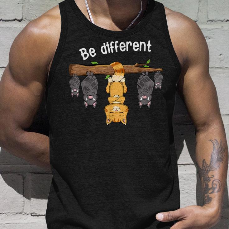 Be Different Cat Tank Top Geschenke für Ihn