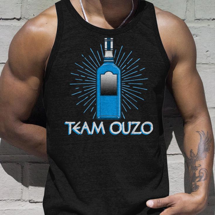 Greek Schnapps Greece Team Ouzo Tank Top Geschenke für Ihn