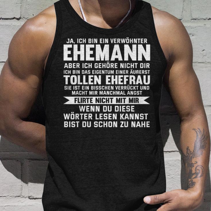 Ja Ich Bin Ein Schöhnter Ehemannalentine's Day Slogan Tank Top Geschenke für Ihn