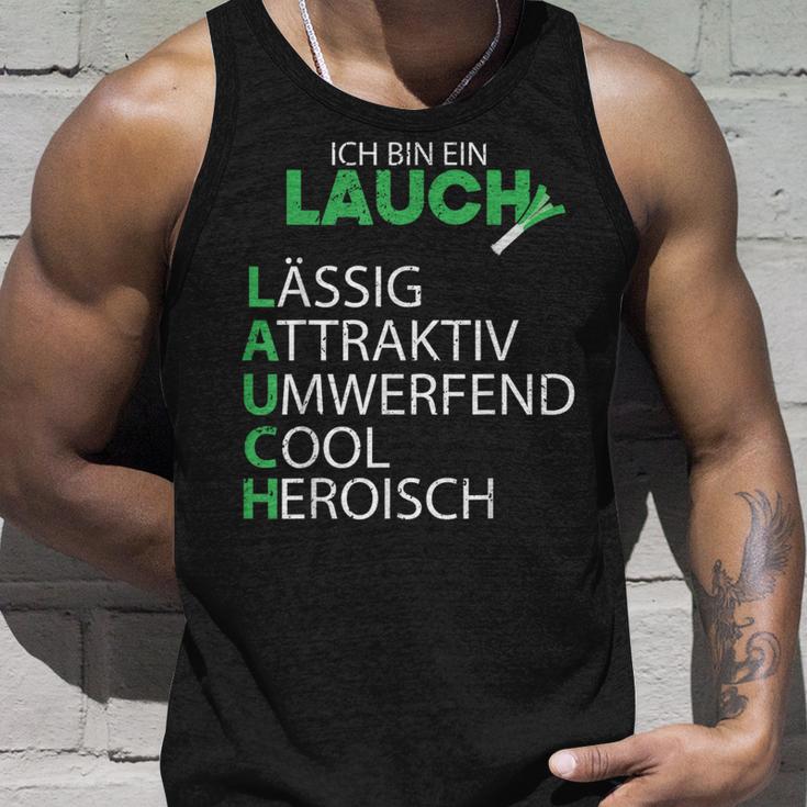 Lauch Ich Bin Ein Lauch Sport Fitness Tank Top Geschenke für Ihn