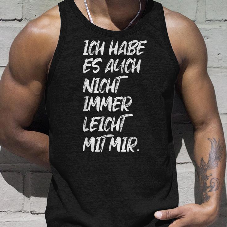 Quote Ironie Nicht Leicht Mir Mir Selber Tank Top Geschenke für Ihn