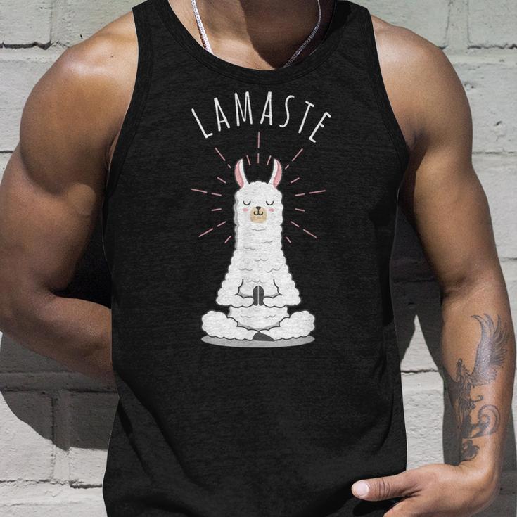 Yoga Namaste Lamaste Tank Top Geschenke für Ihn