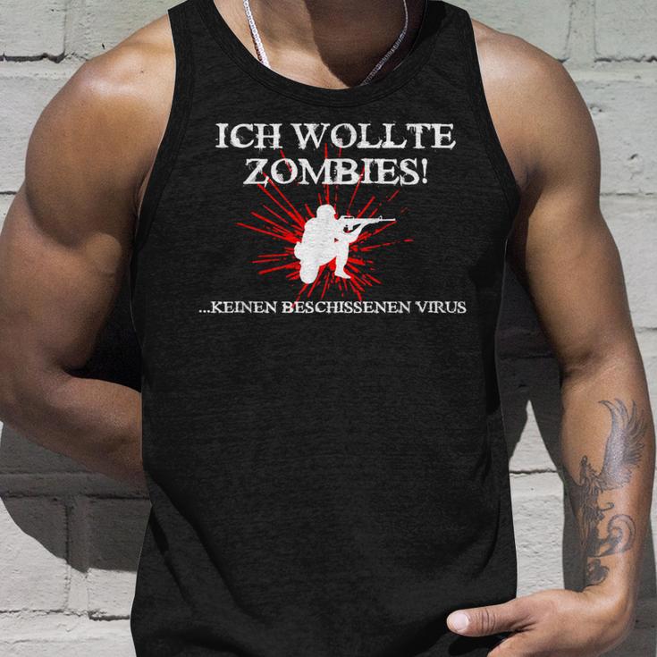 Zombie Ich Wollte Zombies Keineirus Tank Top Geschenke für Ihn