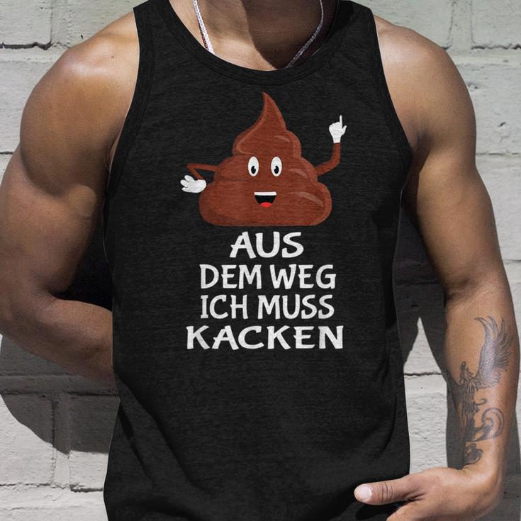 Furzen Pupsen Aus Dem Weg Ich Muss Kacken Tank Top Geschenke für Ihn