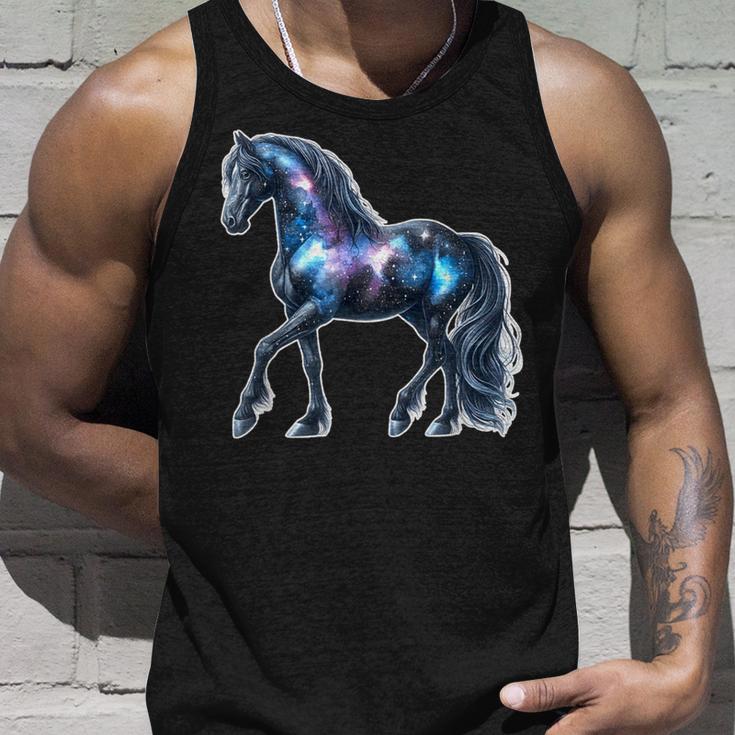 Galaxy-Pferd Tank Top Geschenke für Ihn