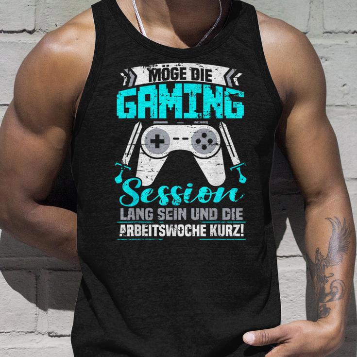 Gamer Zocker Games Pc Gaming Slogan Tank Top Geschenke für Ihn