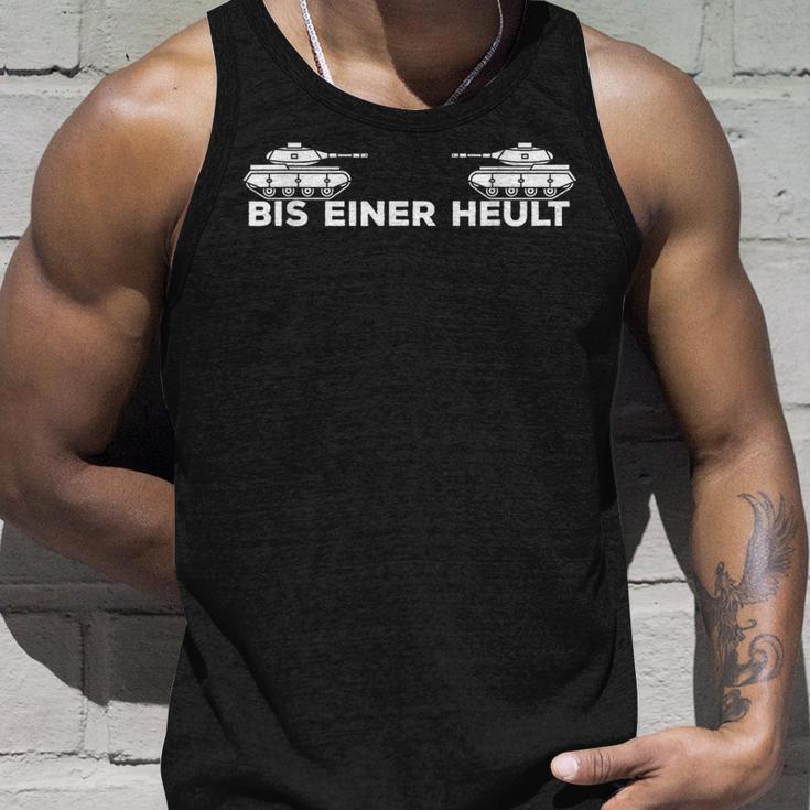 Gaming Bis Einer Heult Tank Driver Gamer Sayings S Tank Top Geschenke für Ihn