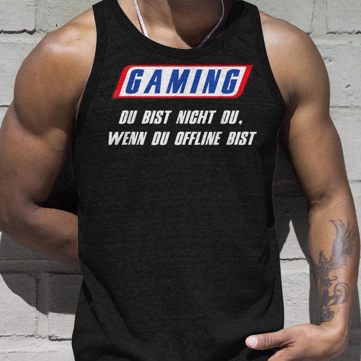 With ‘Gaming Du Bist Nicht Du Wenn Du Offline Bist’ Print Tank Top Geschenke für Ihn