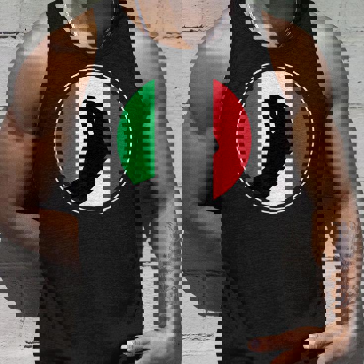 Gesticulación De La Bandera Italiana Italiana Raíces Italianas Y Patrimonio Camiseta sin mangas Regalos para él