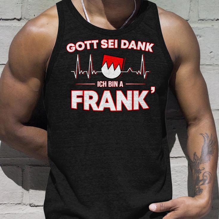 Gott Sei Danke Ich Bin A Frank Für Stolze Franken Tank Top Geschenke für Ihn