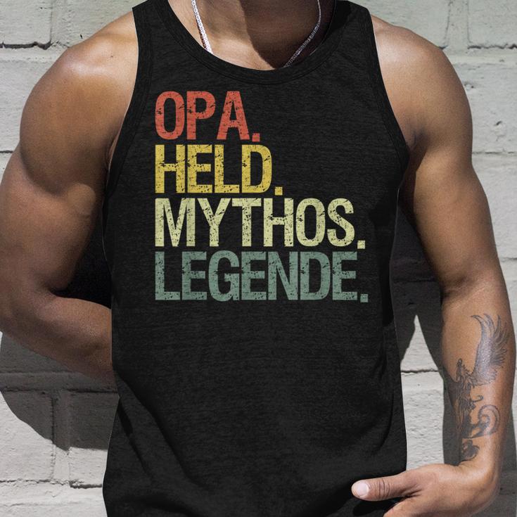 Grandpa Held Tank Top Geschenke für Ihn