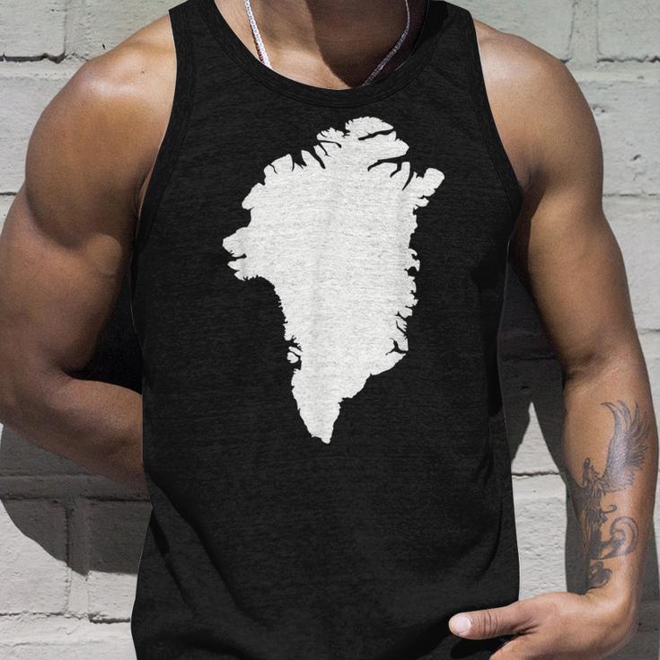 Greenland Map Tank Top Geschenke für Ihn