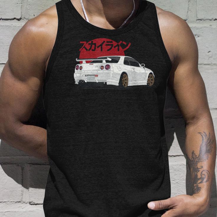 Gt Or 34 Jdm Skyline Tank Top Geschenke für Ihn