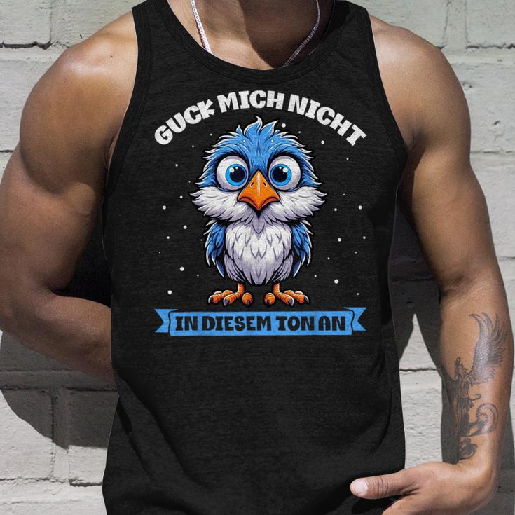 Guck Mich Nicht In Diesem Ton An Lustigerogel German Tank Top Geschenke für Ihn