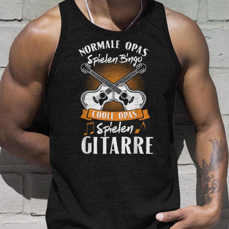 Guitar Grandpa Guitar Guitarist Tank Top Geschenke für Ihn