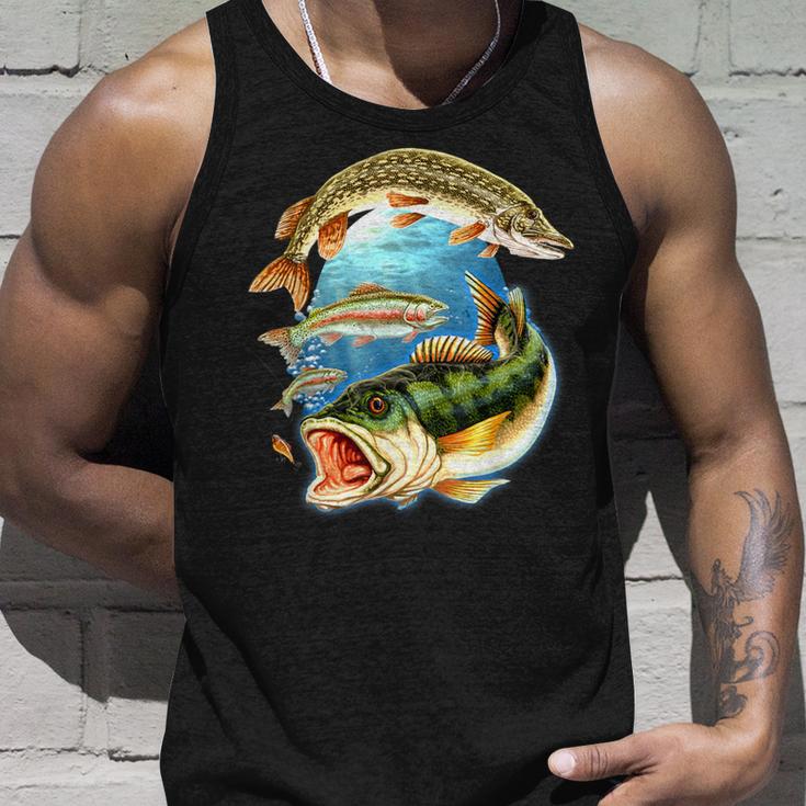 Guter Fang 3 Fisch Tank Top Geschenke für Ihn