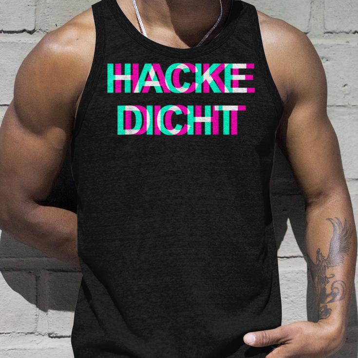 Hackedicht Hacke Dicht Tank Top Geschenke für Ihn